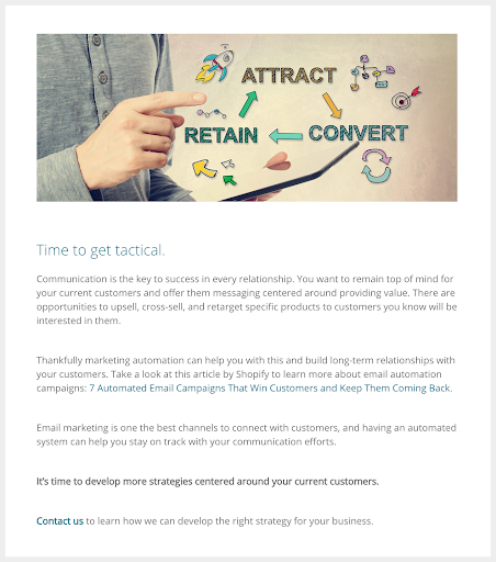Using images to make a blog stand out | attract, retain and convert | marketing strategies