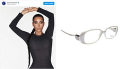 fendi white eyewear