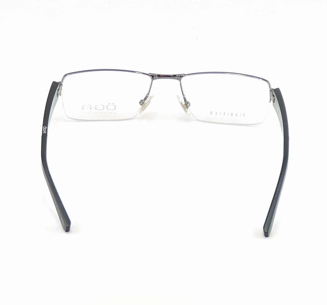 OGA Morel Eyeglasses Frame 74140 GG053 Dark Gray Plastic Metal France ...