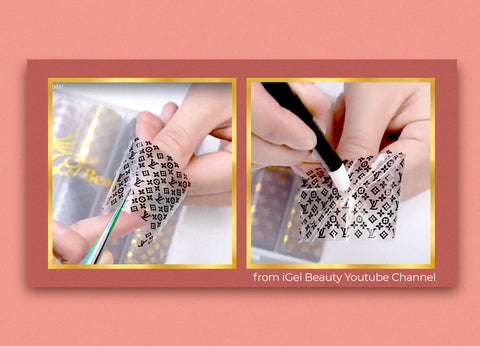 Nail Transfer Foil : The Basics – iGel Beauty