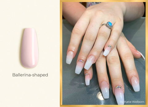 Short nail shapes | 40 Best pastel nail art work with square nail and short  almond nails! - Mycozylive.com | Stylish nails, Pretty nails, Gel nails