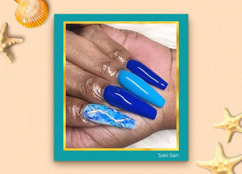 2024 trend: 65 blue nail design ideas to inspire manicures – Scratch