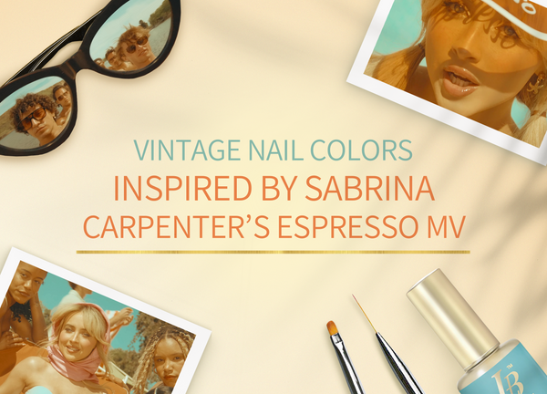 Vintage Nail Colors Inspired By Sabrina Carpenter's Espresso Music Video
