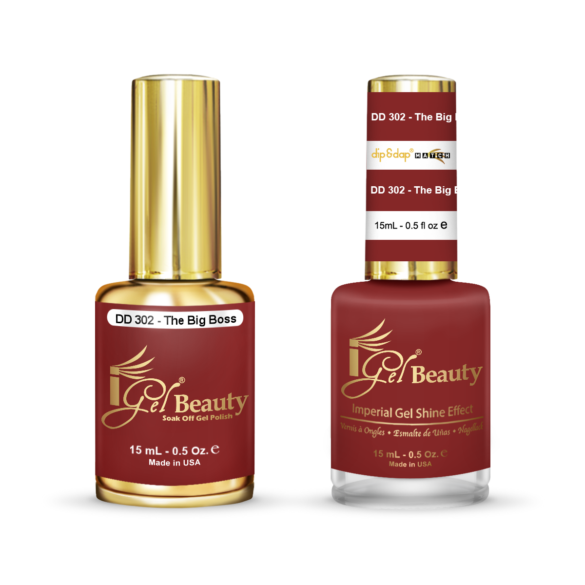 Dip & Dap Duo - DD302 The Big Boss – iGel Beauty