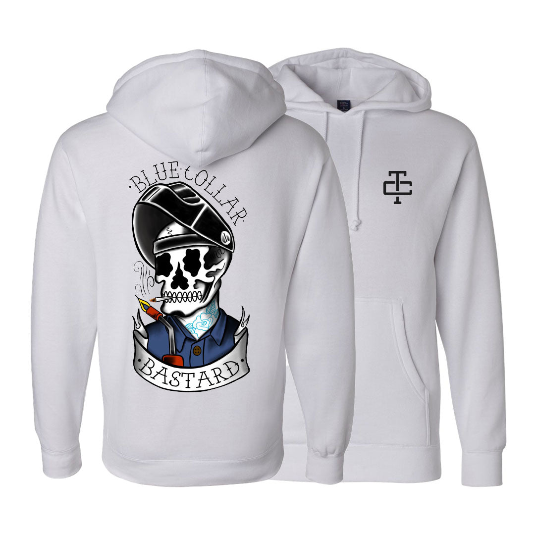 Support Blue Collar Hoodie - Troll Co.