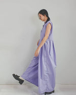 Women Wide Leg Purple Jumpsuit- PRE ORDER