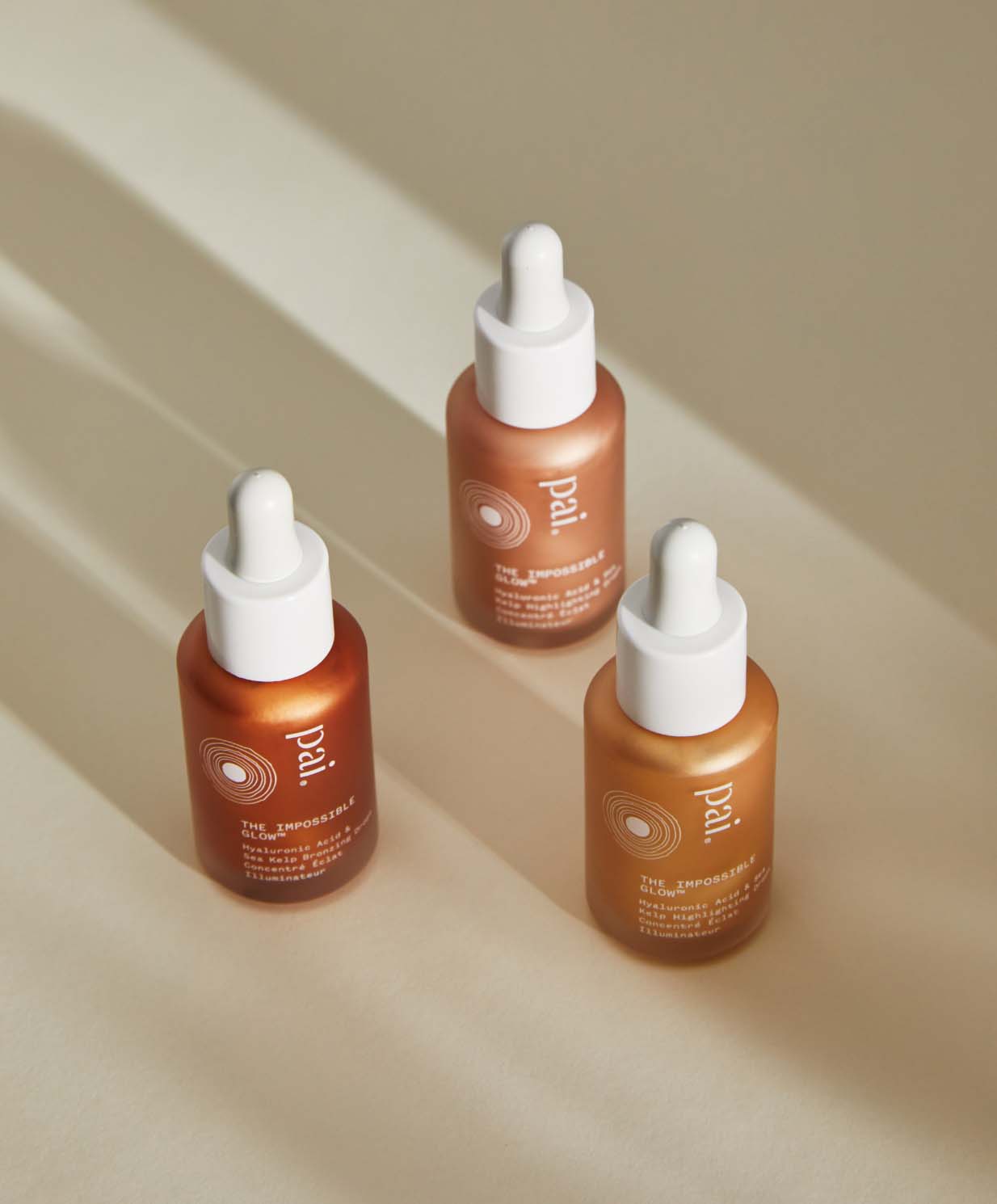 The Impossible Glow, Hyaluronic Acid Bronzing Drops & Glow Serums