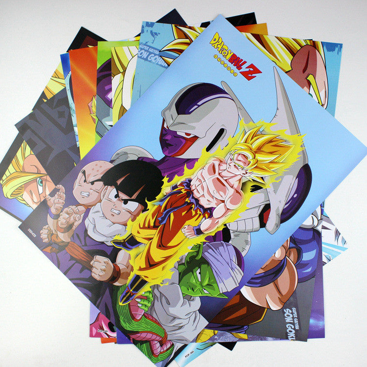 Dragon Ball Z Posters 8 Pcs Set Animebling