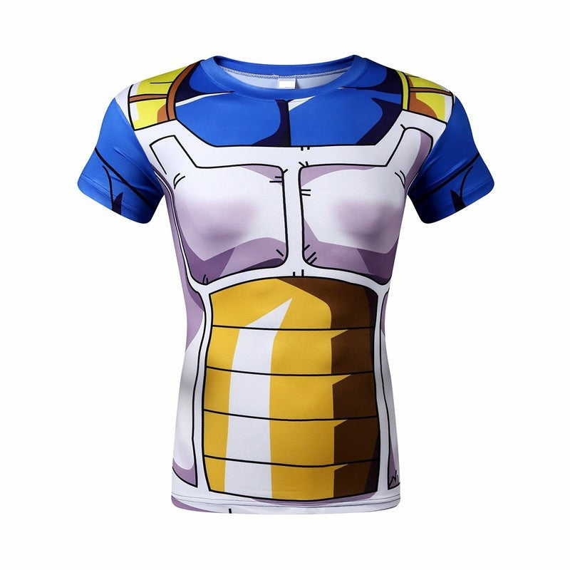 Dragon Ball Z Shirts - 3D Vegeta Armor Shirt - AnimeBling