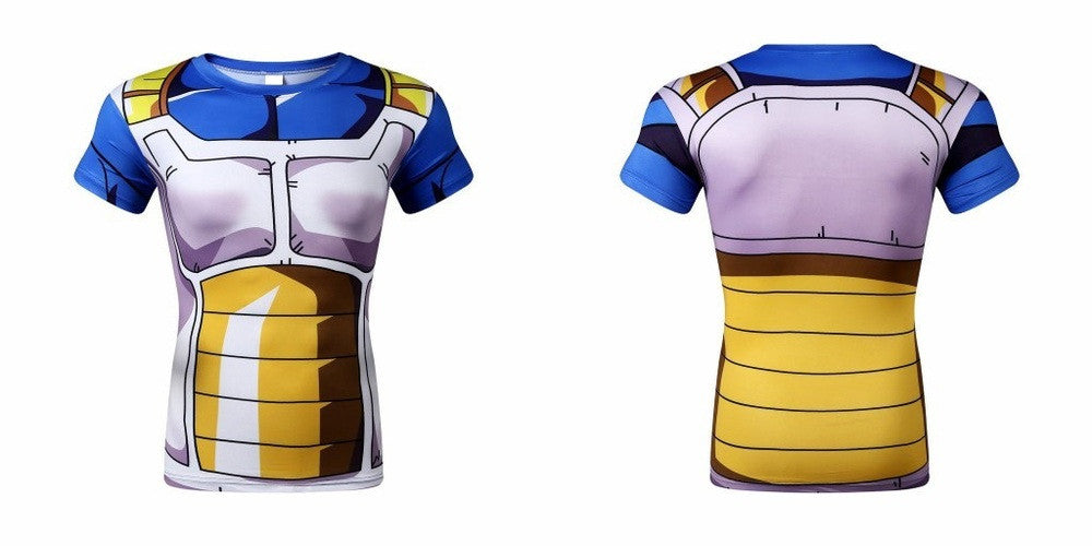 Dragon Ball Z Shirts 3d Vegeta Armor Shirt Animebling