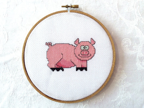 Pattern Tagged Pig Needlework Pattern The Compass Needle