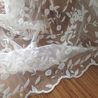 ivory wedding lace fabric