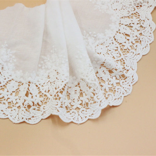 embellished lace fabric
