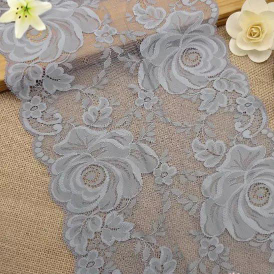 stretch floral lace fabric