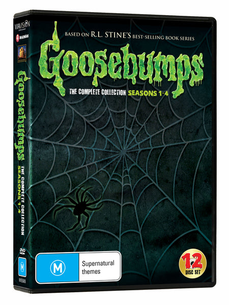 Goosebumps The Complete Dvd Collection Seasons 1 4 Sharktank Media 8033
