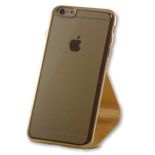 Iphone 6 Plus6s Plus Gold Clear Silicone Case Fgcasescom