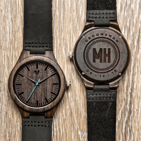 Wooden watch perfect gift for groomsmen