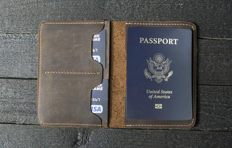 Passport Holder | leather passport holder 