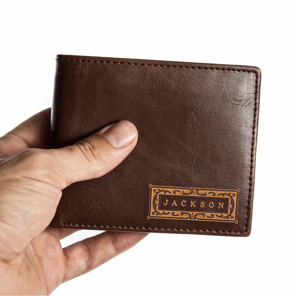 Personalized Leather Wallets - Worlds #1 Custom Wallet | Swanky Badger
