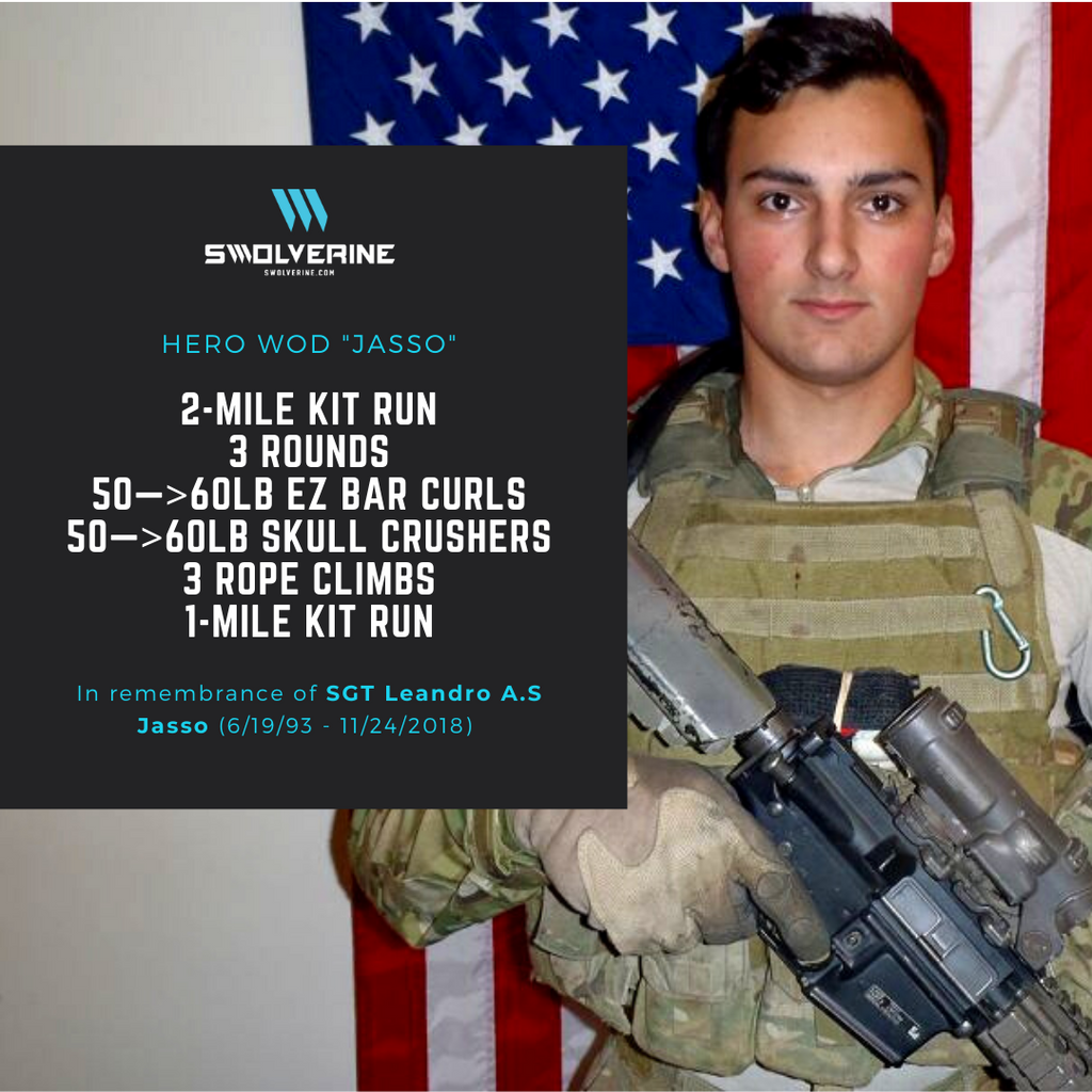 “JASSO” Hero WOD - Swolverine