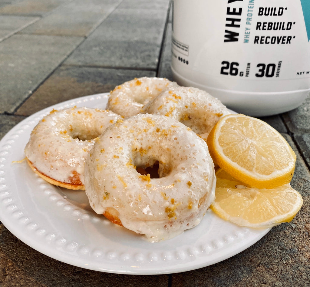 Macro Friendly Lemon Vanilla Protein Donuts Recipe - Swolverine