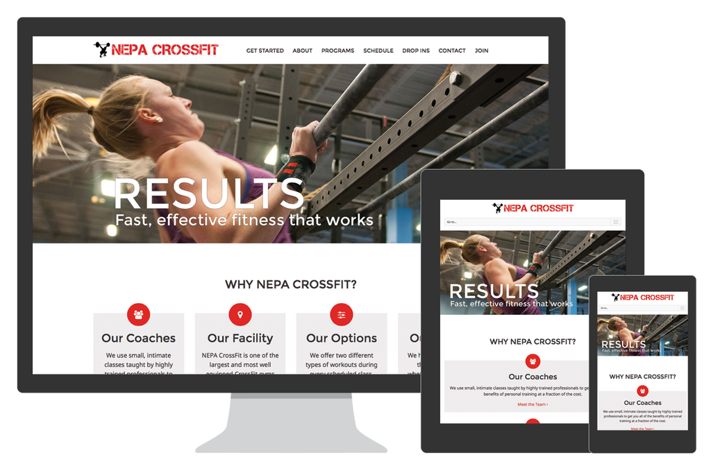 Nepa CrossFit - CrossFit Website Design - Swolverine