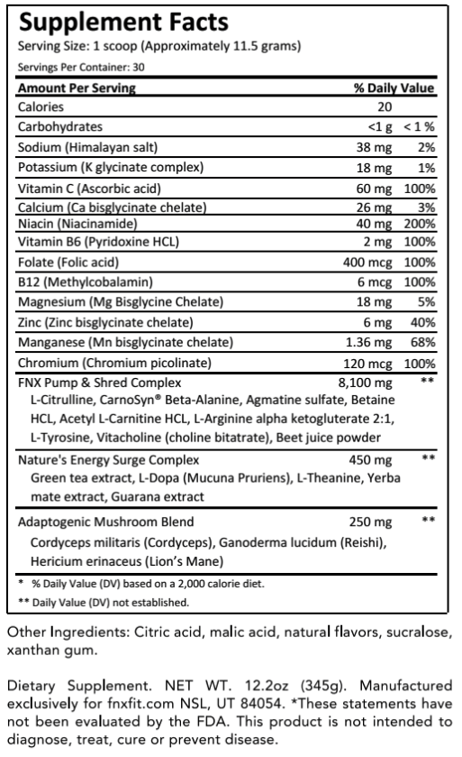 Proprietary Blend