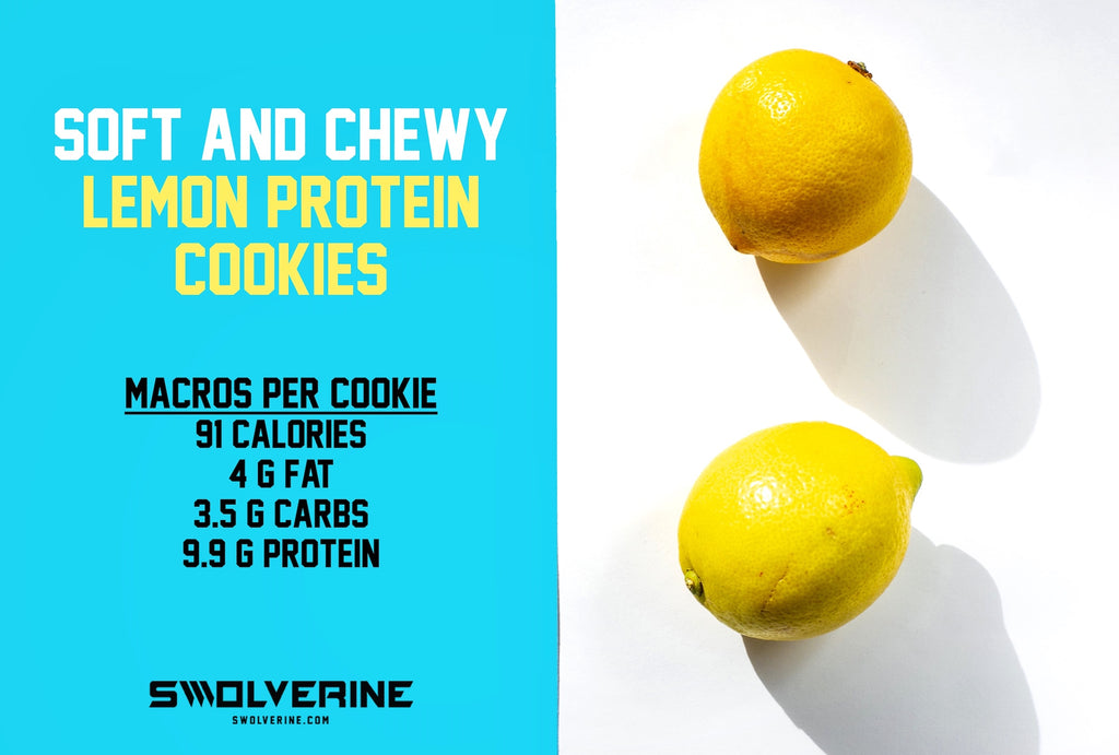 Recipe: Soft and Chewy Lemon Protein Cookies