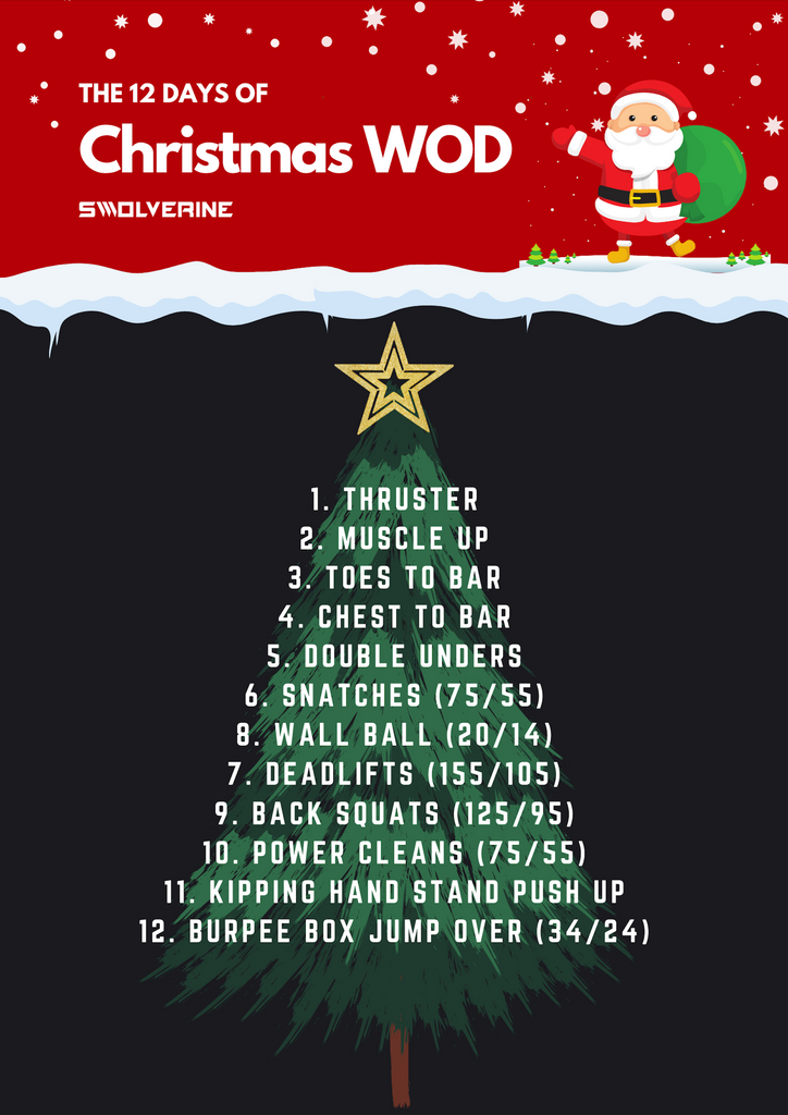 The 12 Days Of Christmas WOD - Swolverine