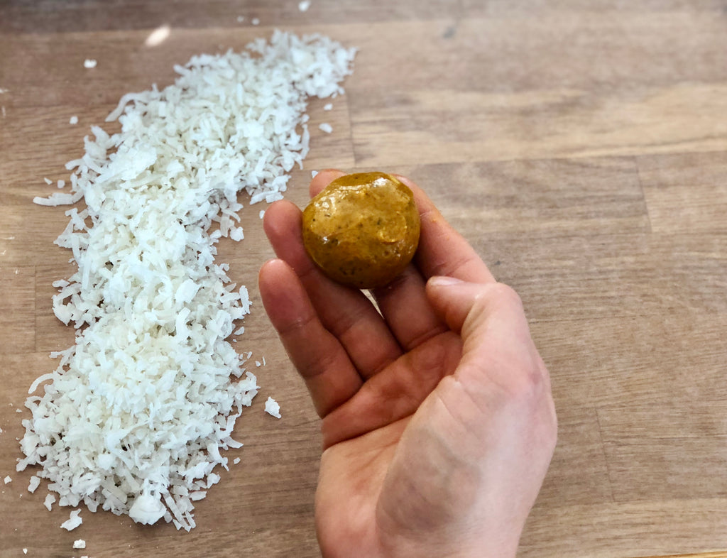 Natural Ingredients For Inflammation - Turmeric Coconut Truffles Recipe - Swolverine