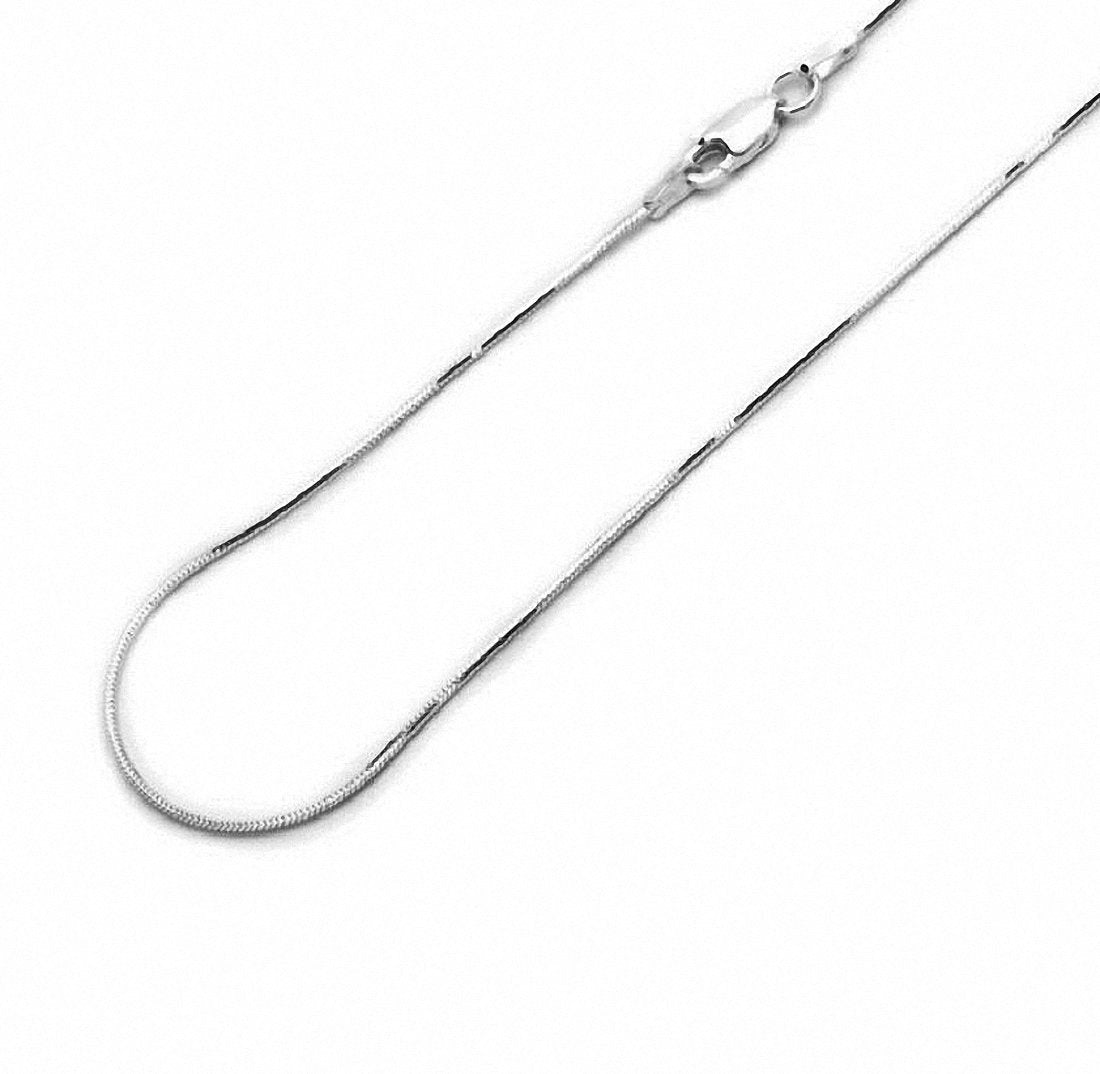 Chain Necklace Charm in 925 Sterling 