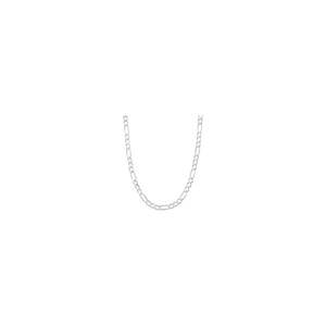 2.3MM 060 Figaro Link Chain .925 Solid Sterling Silver Sizes "7-30"