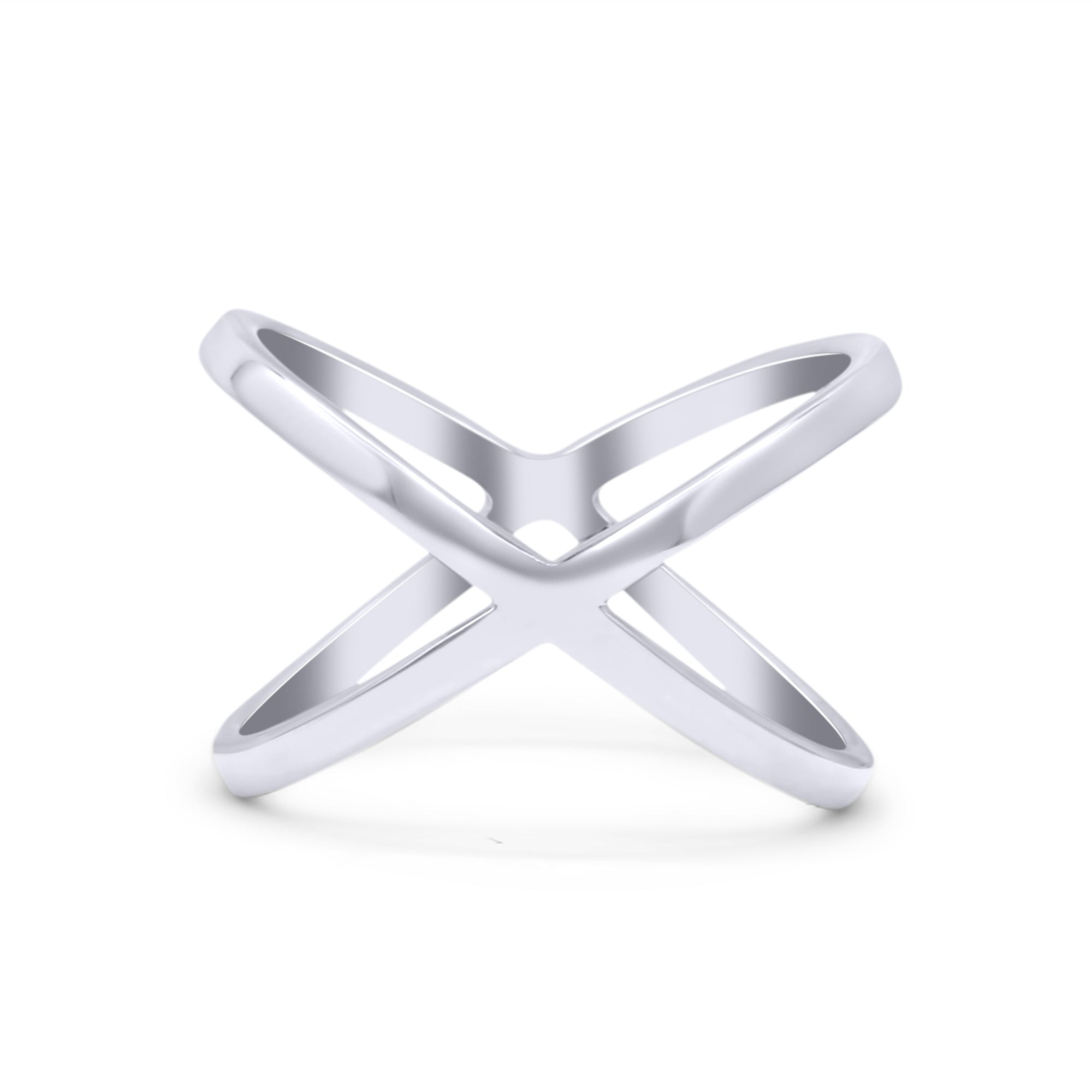 criss cross thumb ring