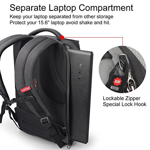 backpack with separate laptop compartment