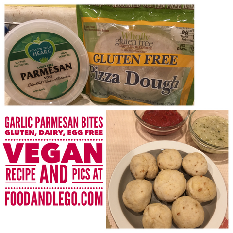 Free and Friendly Foods Garlic Parmesan Bites