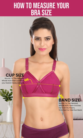 Measure Your Bra Size and Cup Size 