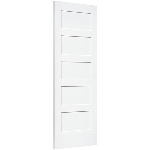 5-Panel Door, Kimberly Bay® Interior Slab Shaker White – In & Out Home ...