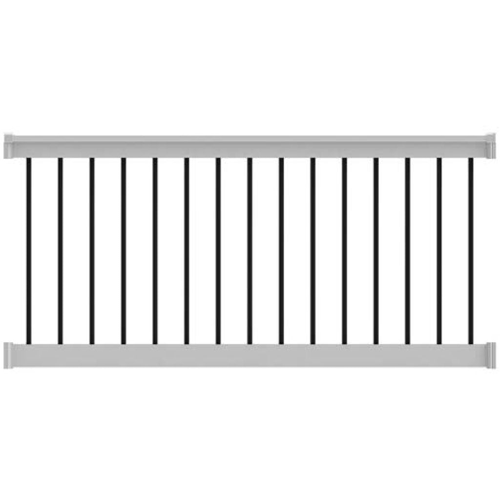 Deck Railing Finyl Line™ T-Top Vinyl White Round - In  Out Home Products product image