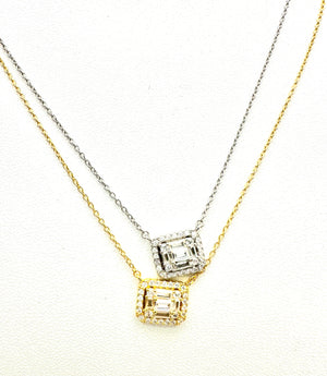 Bling CZ Necklace - THEKLOSETKOUTURE.COM