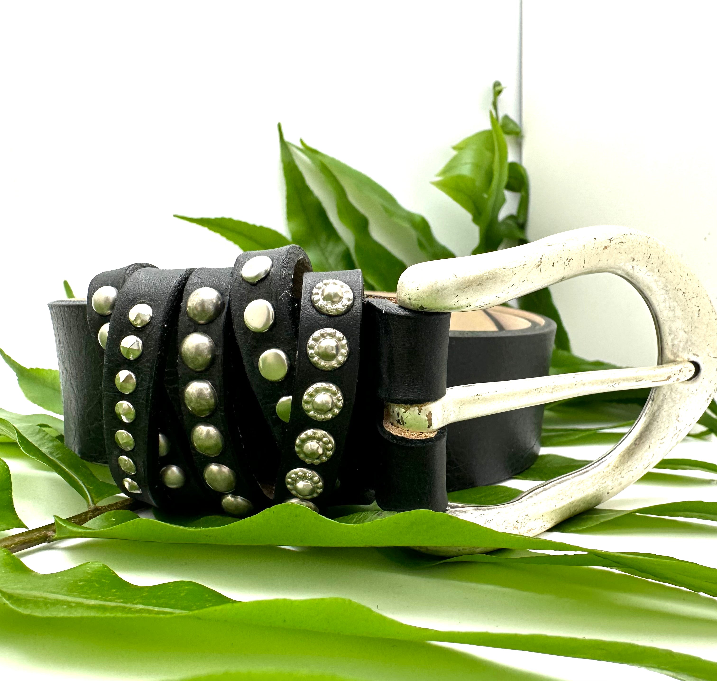 Studded Keepers Belt