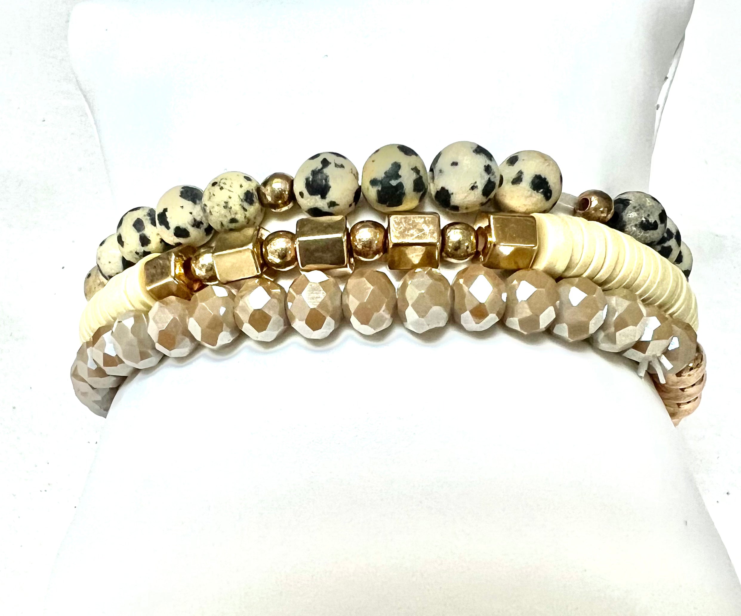 Triple Stack Multi Bracelet