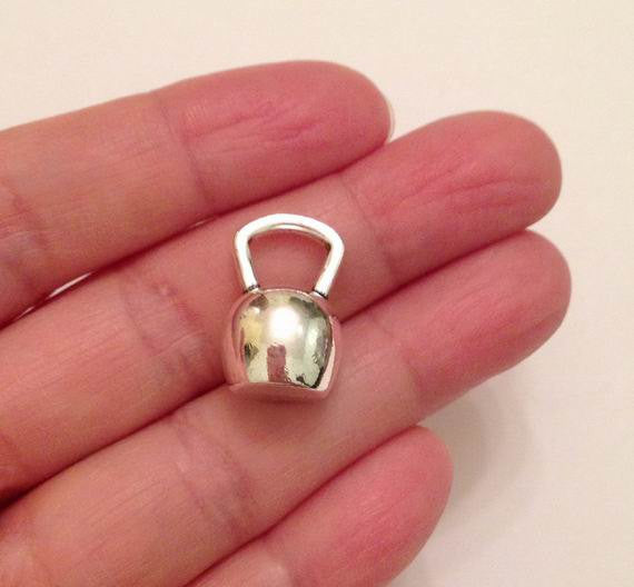 kettle bell weight lifting charm