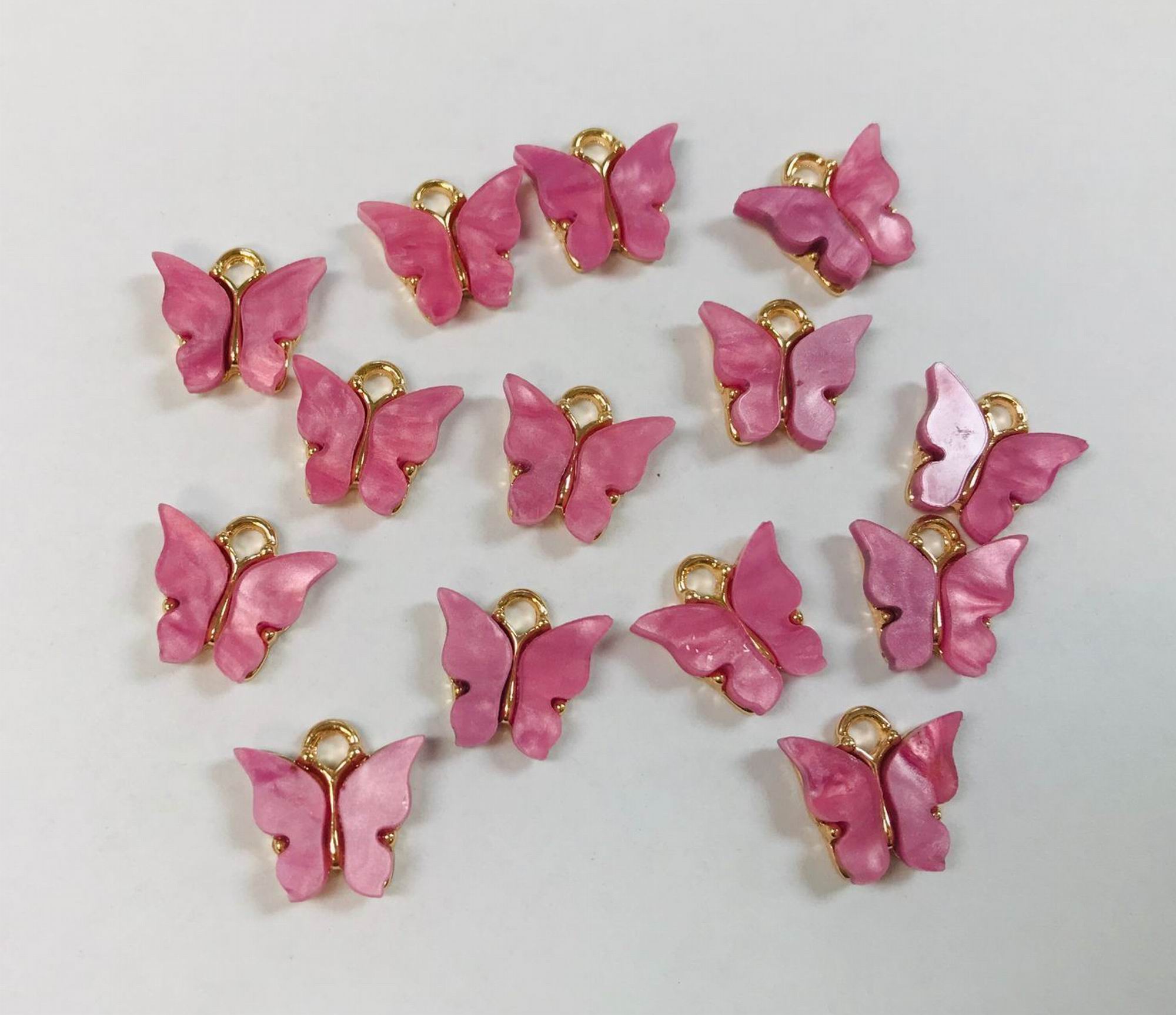 pearl butterfly charms bulk