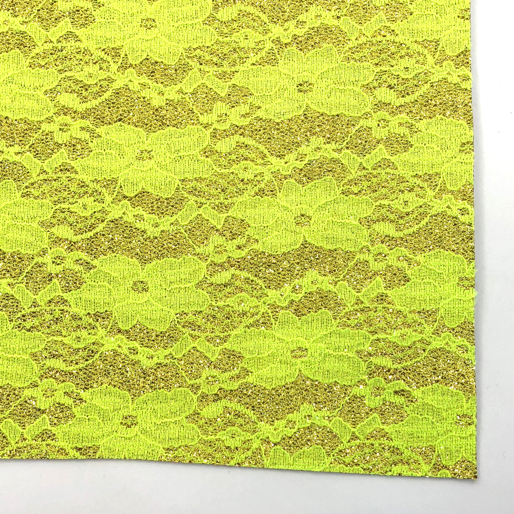 neon lace fabric