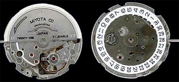 rolex miyota movement