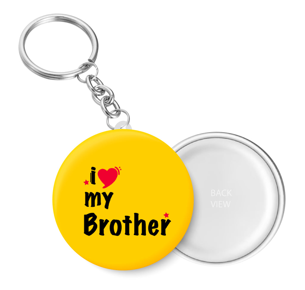 I Love My Brother Key Chain – Peacockride