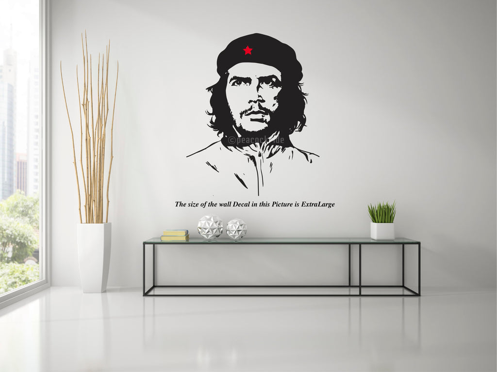 Che Guevara Wall Decal – Peacockride