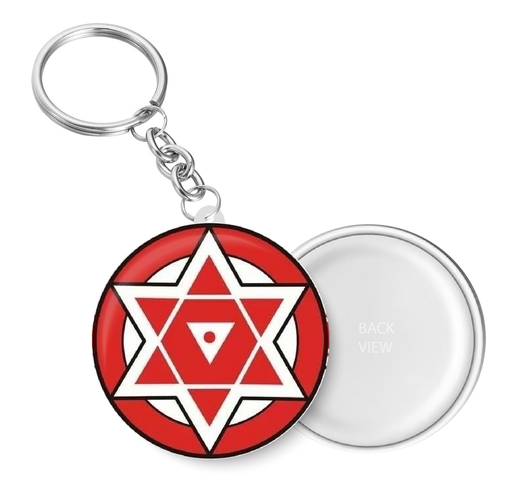 Janasena Party I JSP I Key Chain – Peacockride