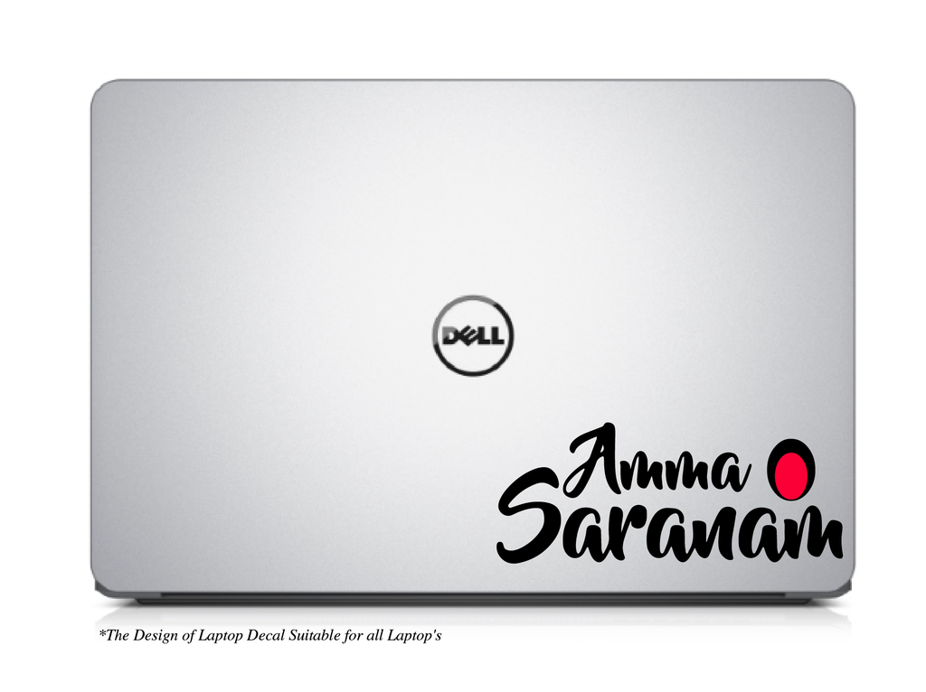 Amma Saranam Laptop/Mac Book Decal – Peacockride