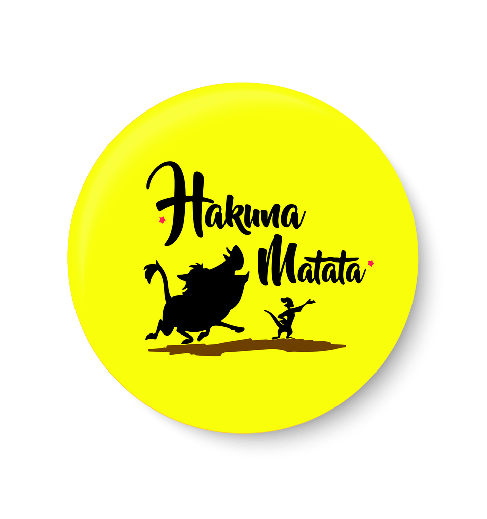 Hakuna Matata I The Lion King I Pin Badge – Peacockride